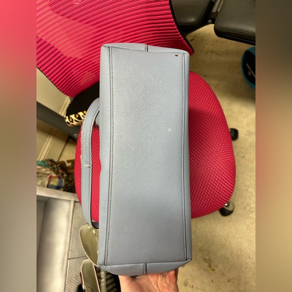 Coach blue shoulder gallery tote purse 💙 - Picture 8 of 11